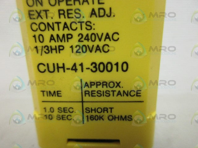 POTTER & BRUMFIELD CUH-41-30010 TIME DELAY RELAY *NEW NO BOX*