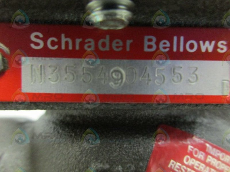 SCHRADER BELLOWS N3554904553 SOLENOID VALVE *NEW NO BOX*