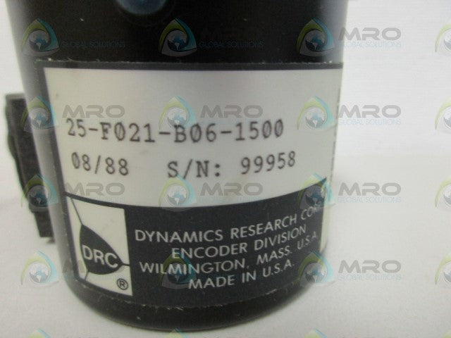 DYNAMICS 25-F021-B06-1500 ROTARY ENCODER *NEW NO BOX*