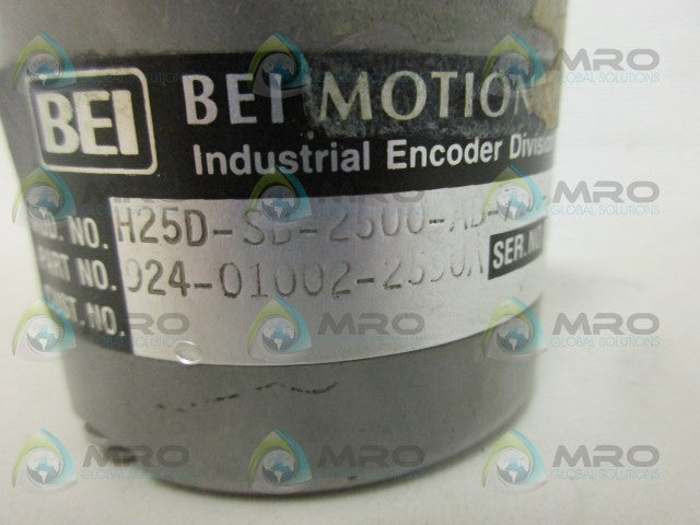 BEI 924-01002-2590A ENCODER *USED*