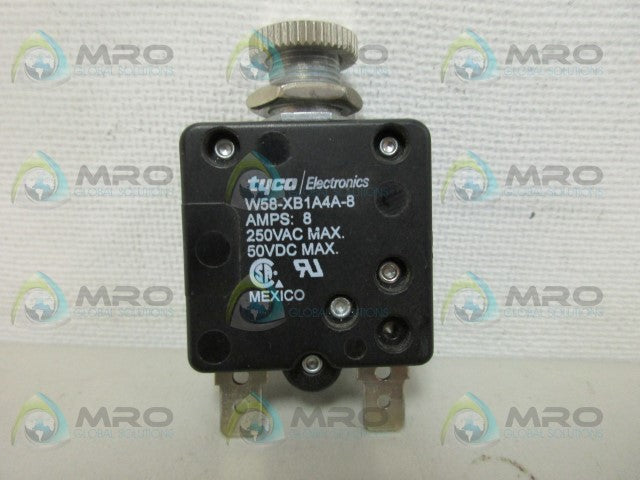 TYCO W58-XB1A4A-8 CIRCUIT BREAKER *NEW NO BOX*
