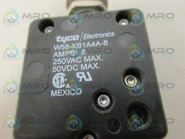TYCO W58-XB1A4A-8 CIRCUIT BREAKER *NEW NO BOX*