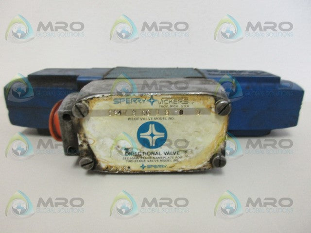 VICKERS DG4V30CWB10D DIRECTIONAL VALVE *USED*