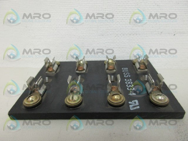 BUSS 3833-4 4 POSITION FUSE BLOCK *NEW NO BOX*
