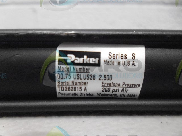 PARKER 00.75USLUS362.500 CYLINDER *NEW NO BOX*