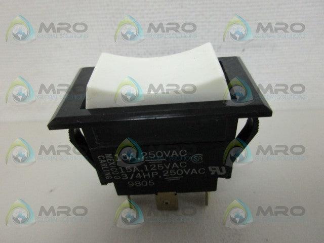 CARLING SWITCH 446510 3/4HP250VAC TOGGLE SWITCH *NEW NO BOX*