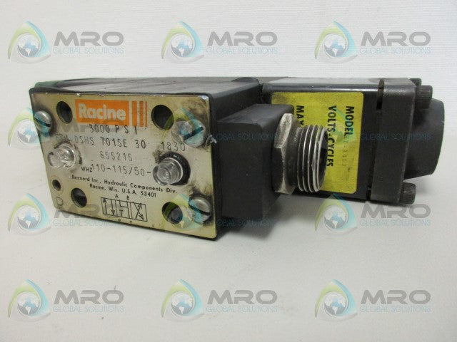 RACINE FD4DSHS701SE301830 DIRECTIONAL VALVE *USED*