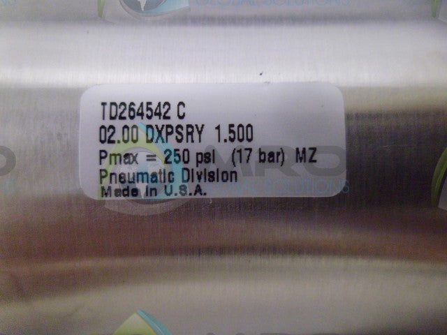 PARKER 02.00DXPSRY1.500 CYLINDER *NEW NO BOX*