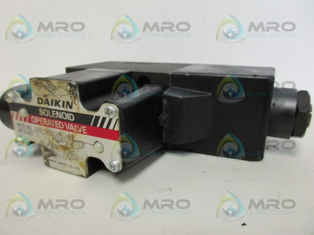 DAIKIN JSO-G02-2BA-20 SOLENOID VALVE *USED*