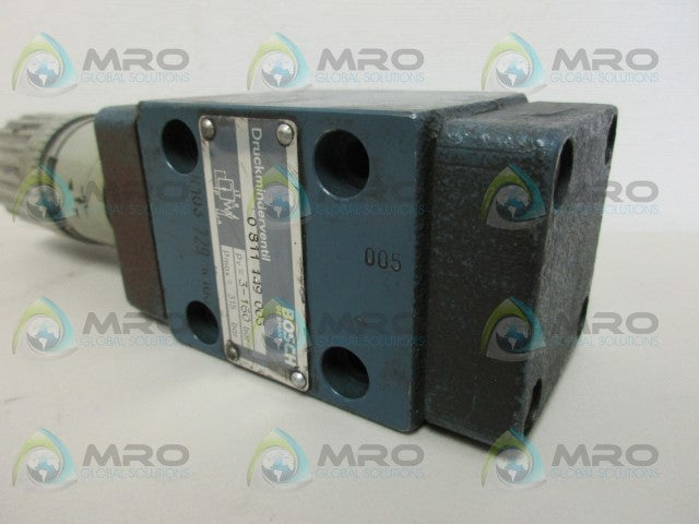BOSCH 0811149003 HYDRAULIC VALVE PRESSURE CONTROLLER *USED*