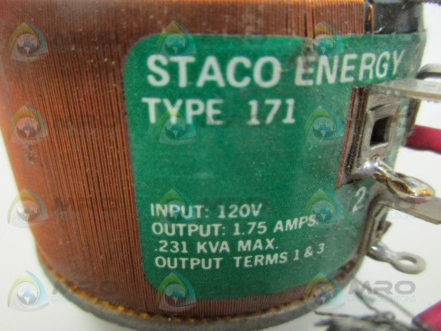 STACO 171 TRANSFORMER *USED*