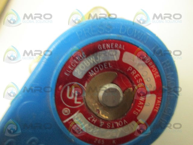GOYEN 20BWJ2 SOLENOID VALVE *NEW NO BOX*