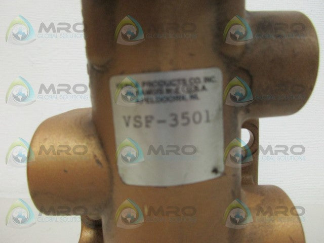 VERSA VSF-3501 TWO WAY AIR VALVE *NEW NO BOX*