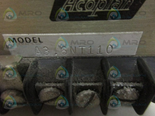 ACOPIAN A3.6NT110 POWER SUPPLY *USED*
