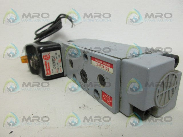 SCHRADER BELLOWS L74524101 SOLENOID VALVE *NEW NO BOX*
