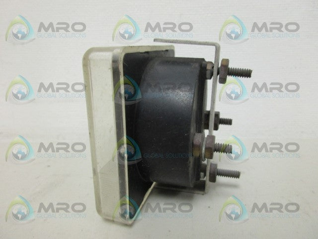 SHURITE 850 0-100 PANEL METER *USED*