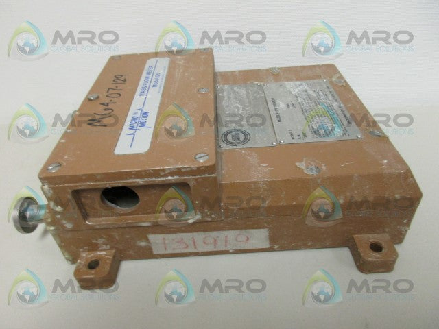 MICROMOTION DS006S101 MASS FLOW METER *USED*