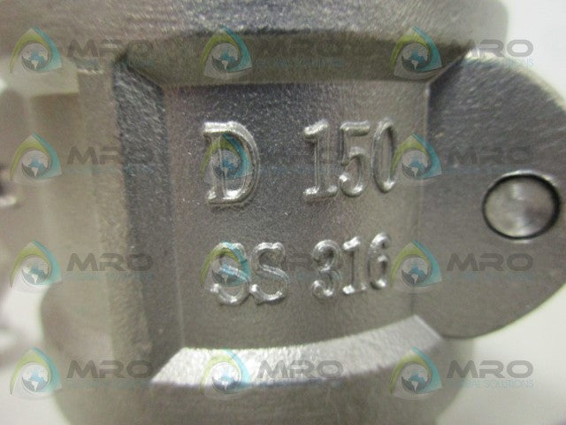 D150-SS316 *NEW NO BOX*