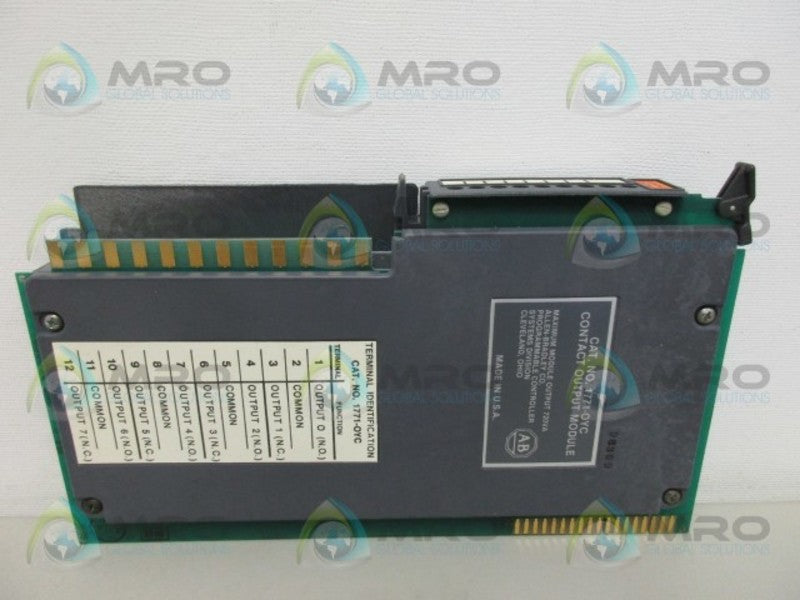 ALLEN BRADLEY 1771-OY SER. C OUTPUT MODULE *NEW IN BOX*