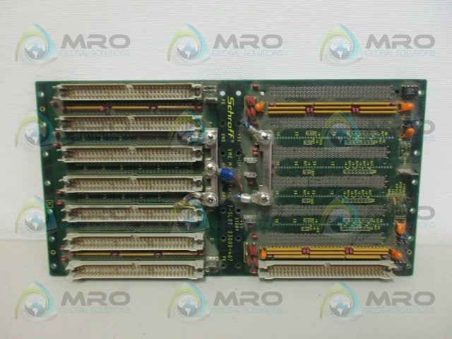 SCHROFF 23000-467 BACKPLANE BOARD *USED*