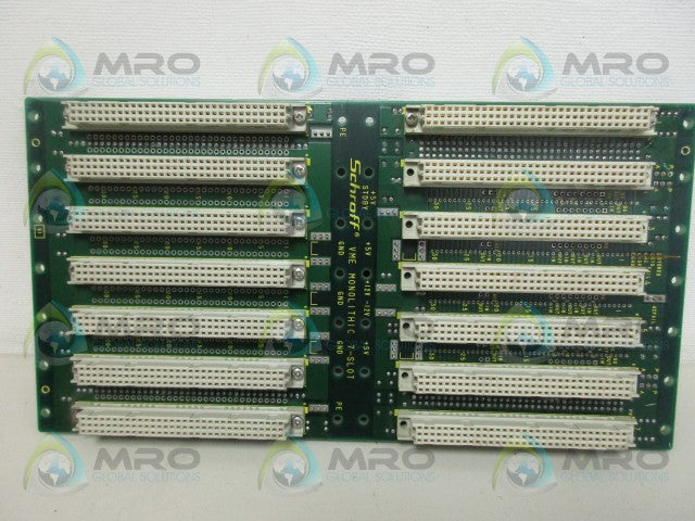 SCHROFF 23000-467 BACKPLANE BOARD *USED*