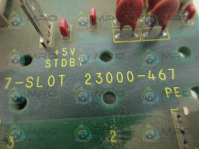 SCHROFF 23000-467 BACKPLANE BOARD *USED*
