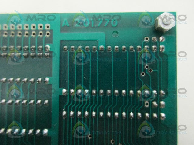 MELTREL A2.01.770 ELECTRONIC BOARD *USED*