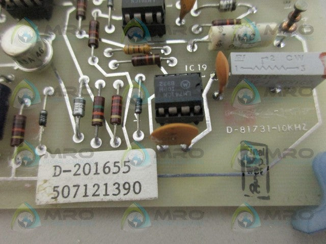 TOCCO D-201655 CIRCUIT BOARD *USED*