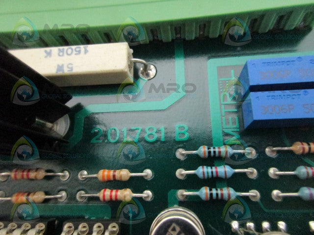 MELTREL 2.01.781B CIRCUIT BOARD *NEW NO BOX*