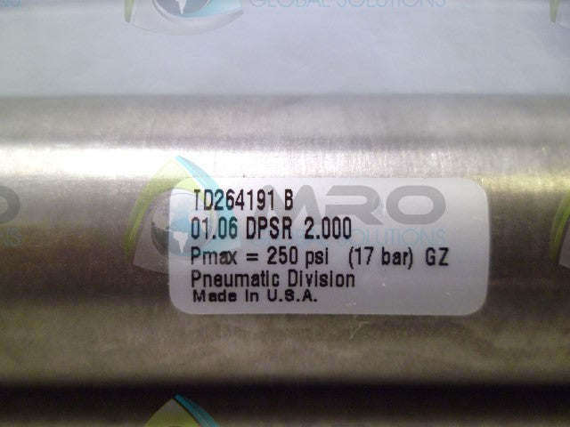 PARKER 01.06DPSR2.000 CYLINDER *NEW NO BOX*