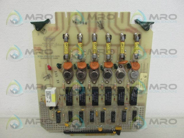 ISSC D-16-09-098E DIAGNOSTIC CARD *NEW NO BOX*