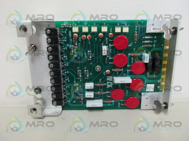 BECK SR27120 *NEW NO BOX*