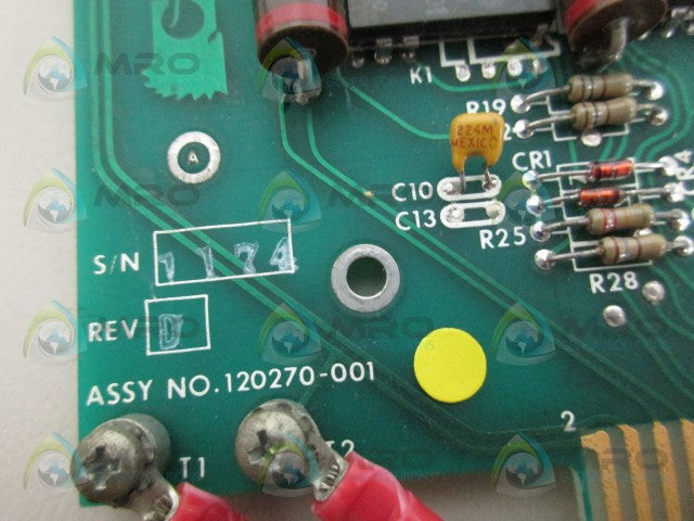 THERMCO 120270-001 PCB BOARD *USED*