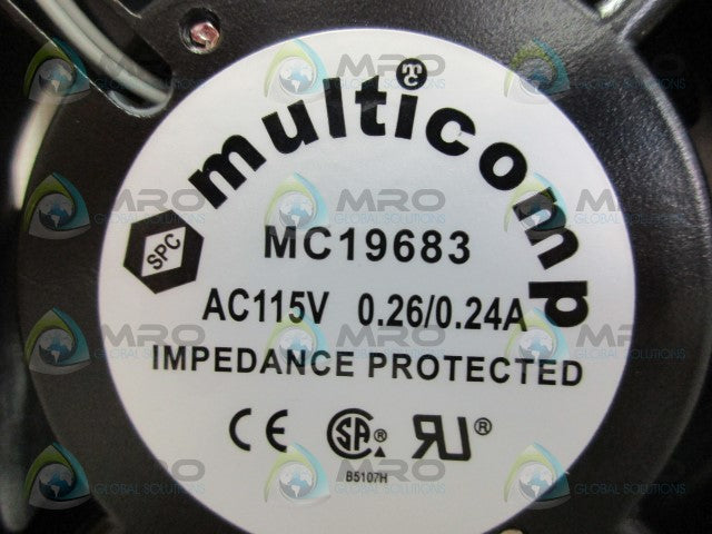 MULTICOMP MC19683 COOLING FAN *NEW IN BOX*