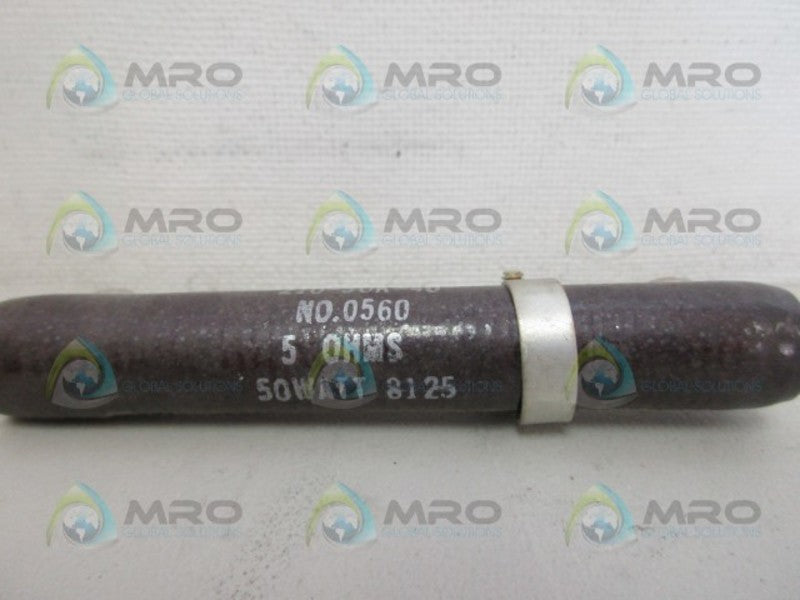OHMITE 0560 RESISTOR *NEW IN BOX*