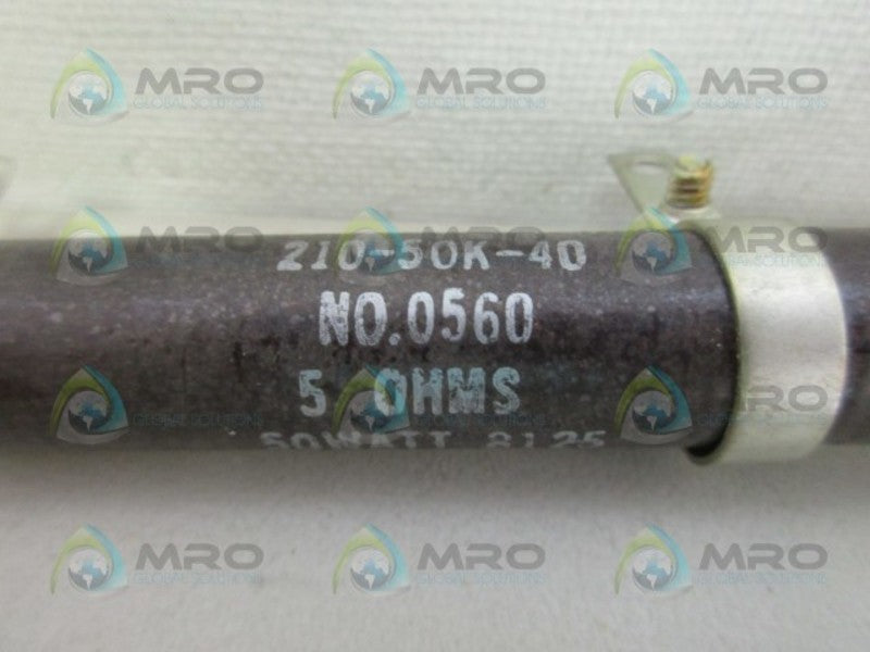 OHMITE 0560 RESISTOR *NEW IN BOX*