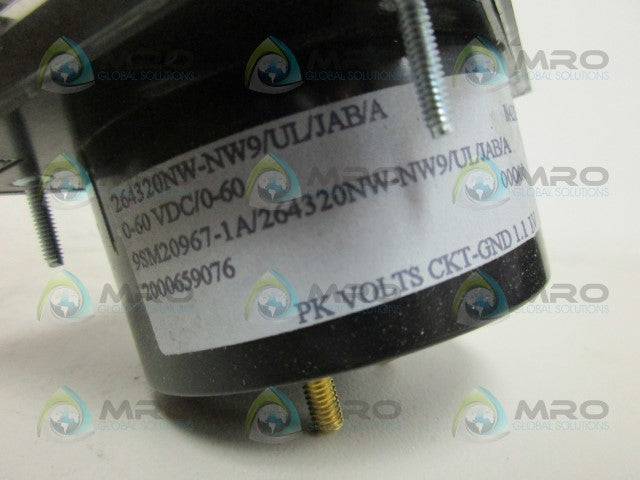 YOKOGAWA 264320NW-NW9/UL/JAB/A 0-60 *NEW IN BOX*