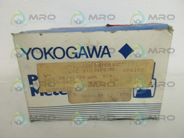 YOKOGAWA 250340LSVJ 0-3000 PANEL METER *NEW IN BOX*