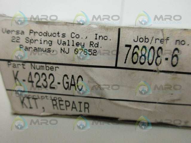 VERSA K-4232-GAC REPAIR KIT *NEW IN BOX*