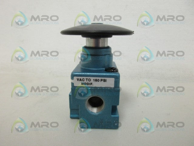 MAC 1111A-039 SOLENOID VALVE W/ PALM BUTTON *NEW IN BOX*