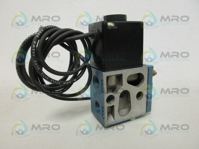 MAC 614B-11-612BA SOLENOID VALVE *USED*