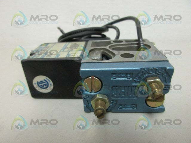 MAC 614B-11-612BA SOLENOID VALVE *USED*