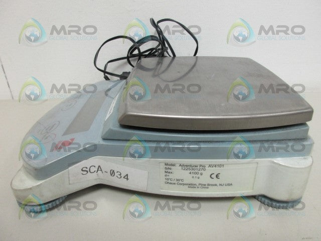 ADVENTURER AV4101 JEWELRY SCALE *USED*