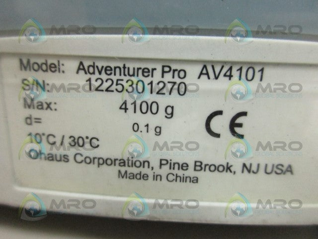 ADVENTURER AV4101 JEWELRY SCALE *USED*