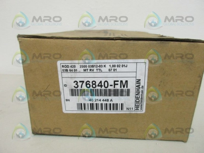HEIDENHAIN 376840-FM ENCODER *NEW IN BOX*