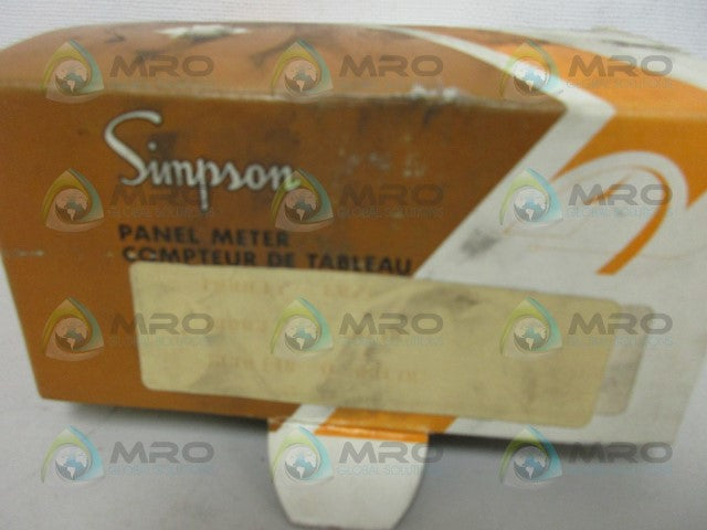 SIMPSON 1359 PANEL METER 0-3.0 *NEW IN BOX*