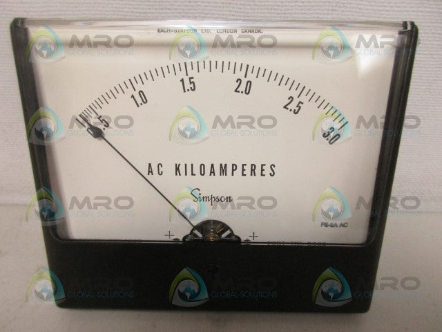 SIMPSON 1359 PANEL METER 0-3.0 *NEW IN BOX*