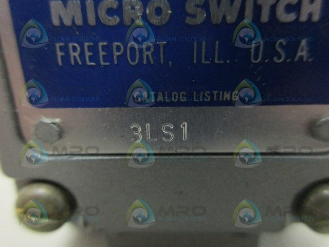 MICROSWITCH 3LS1 LIMIT SWITCH *NEW IN BOX*