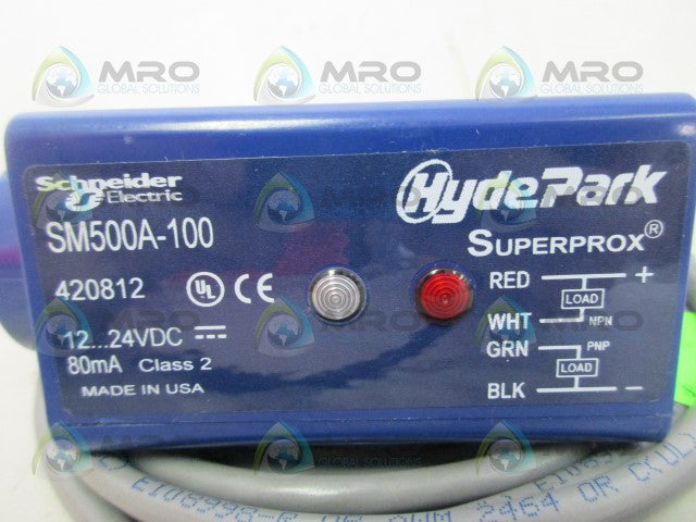 HYDEPARK SM500A-100 SENSOR *NEW NO BOX*