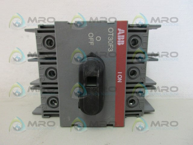 ABB OT30F3P DISCONNECT SWITCH *NEW IN BOX*